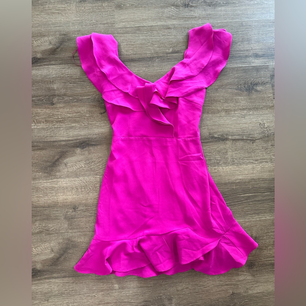 TCEC Fuchsia Zip-Up Dress